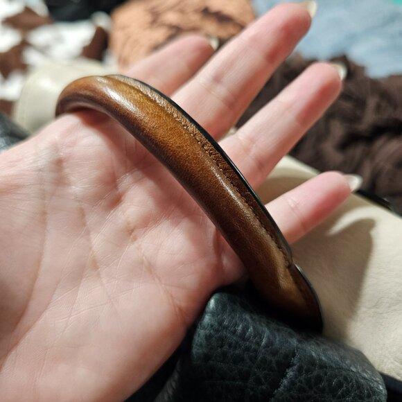 Coach Manhattan Backpack In Mixed Leathers - Picture 7 of 12